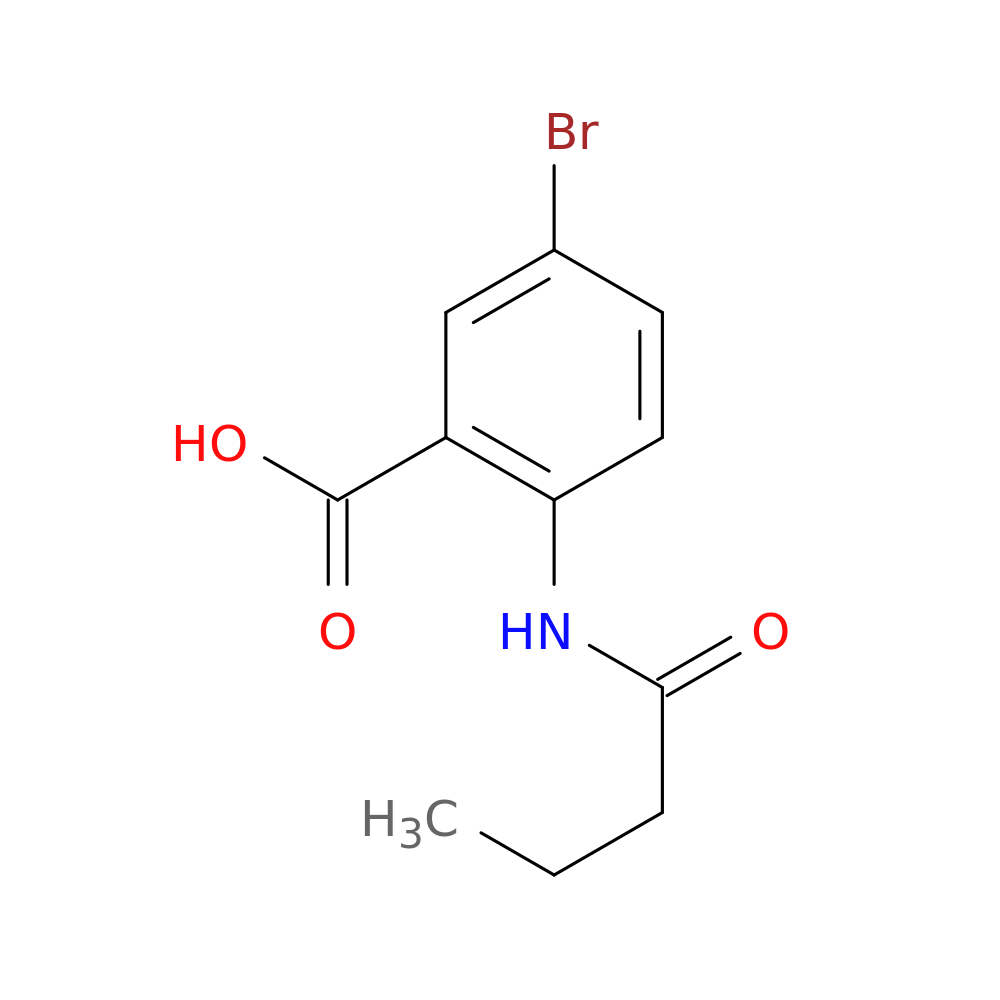 5-Bromo-2-butyramidobenzoic acid