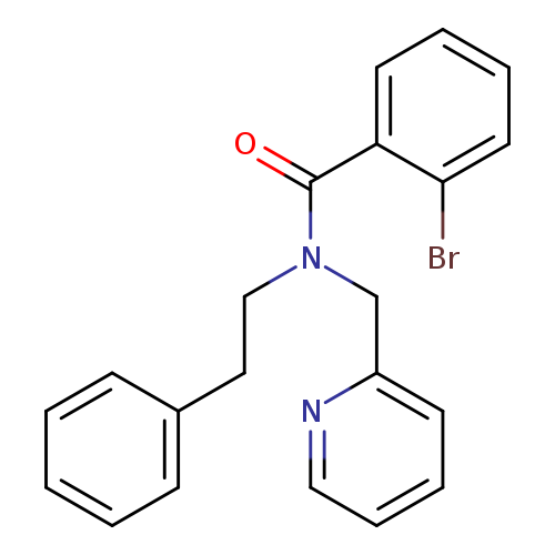 2-bromo-N-(2-phenylethyl)-N-[(pyridin-2-yl)methyl]benzamide