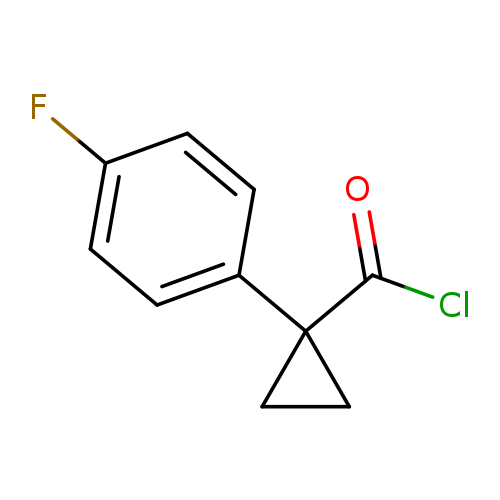 1-(4-Fluorophenyl)cyclopropane-1-carbonyl chloride