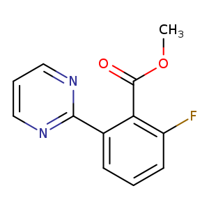 Methyl 2-fluoro-6-(pyrimidin-2-yl)benzoate