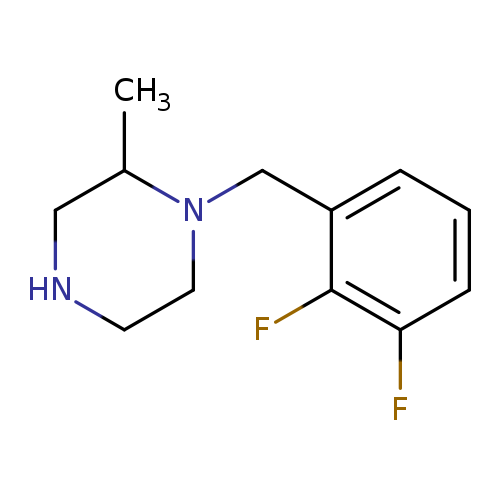 1-[(2,3-difluorophenyl)methyl]-2-methylpiperazine