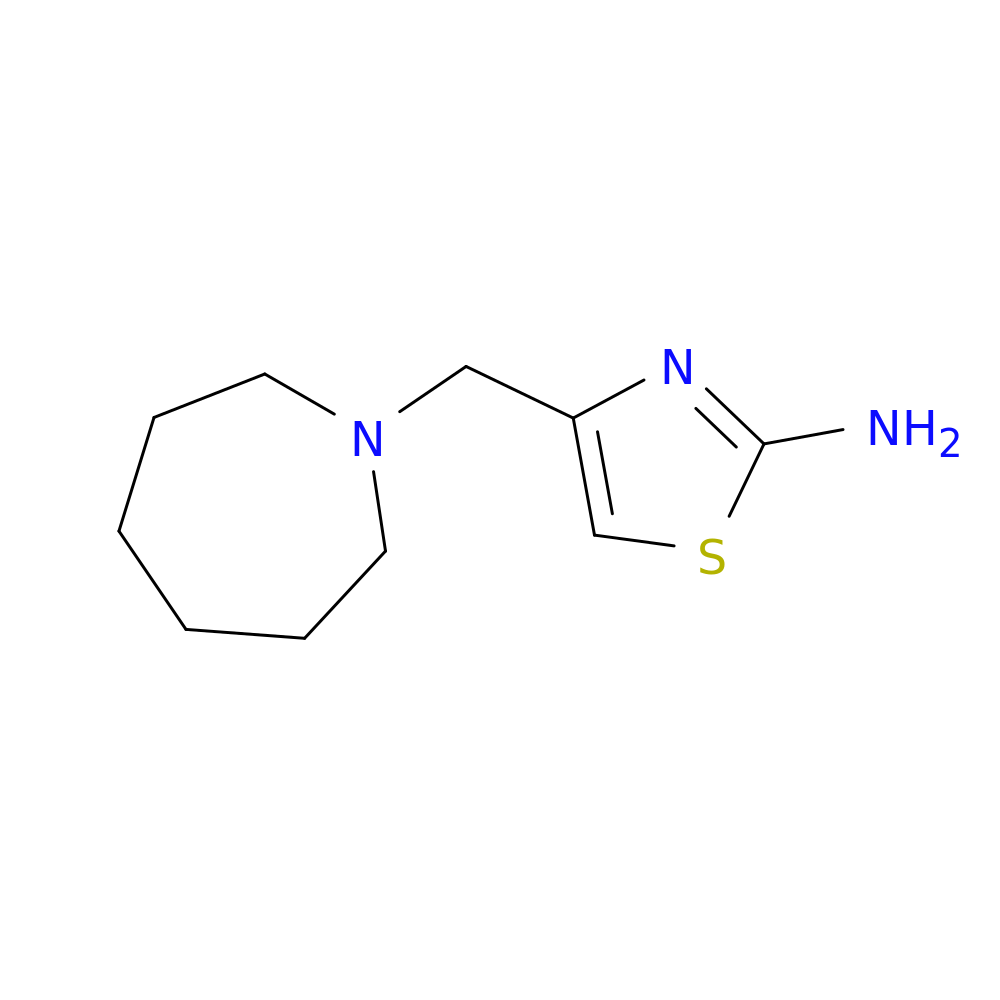 4-(Azepan-1-ylmethyl)-1,3-thiazol-2-amine