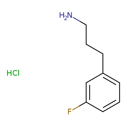 [3-(3-fluorophenyl)propyl]amine hydrochloride