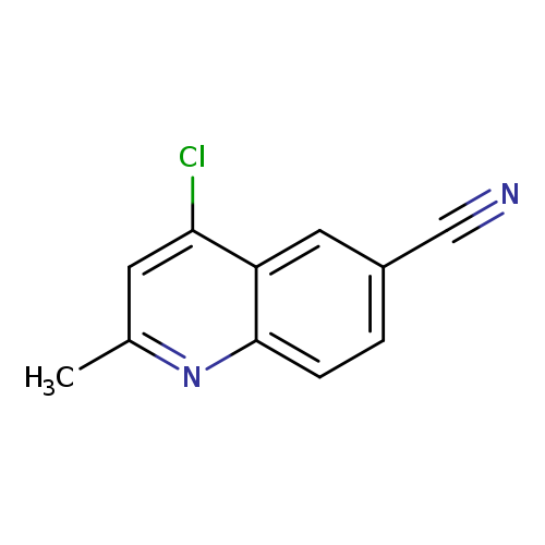 4-chloro-2-methyl-6-quinolinecarbonitrile