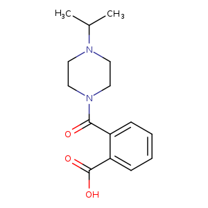 2-[4-(Propan-2-yl)piperazine-1-carbonyl]benzoic acid