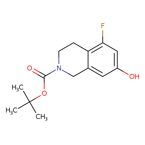 tert-butyl 5-fluoro-7-hydroxy-1,2,3,4-tetrahydroisoquinoline-2-carboxylate