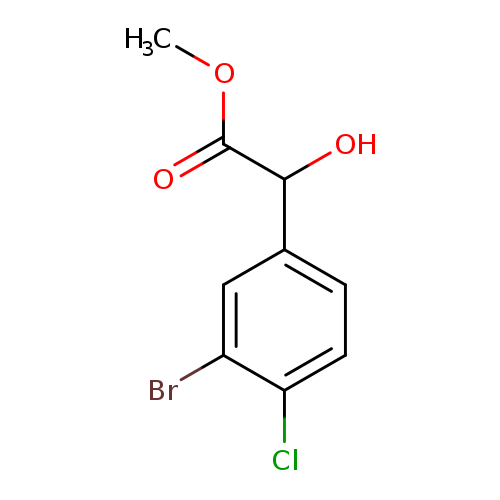 METHYL 2-(3-BROMO-4-CHLOROPHENYL)-2-HYDROXYACETATE