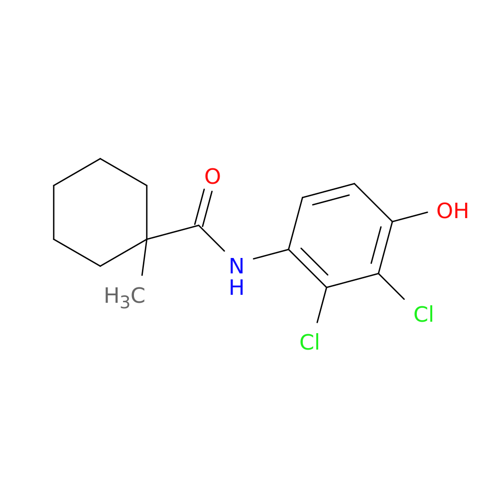 N-(2,3-Dichloro-4-hydroxyphenyl)-1-methylcyclohexanecarboxamide