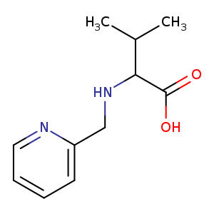3-methyl-2-[(pyridin-2-ylmethyl)amino]butanoic acid