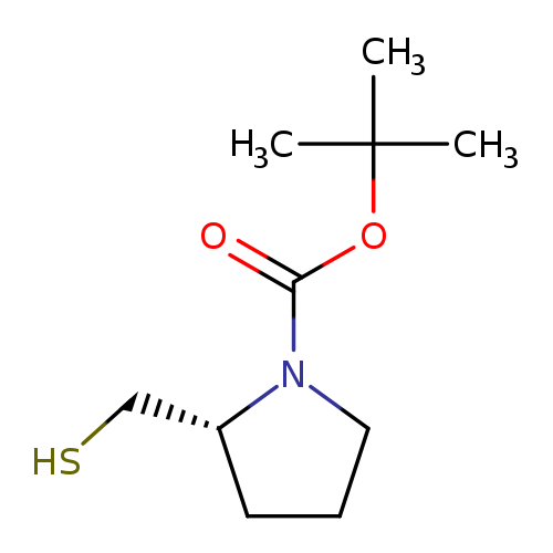 tert-butyl (2R)-2-(sulfanylmethyl)pyrrolidine-1-carboxylate