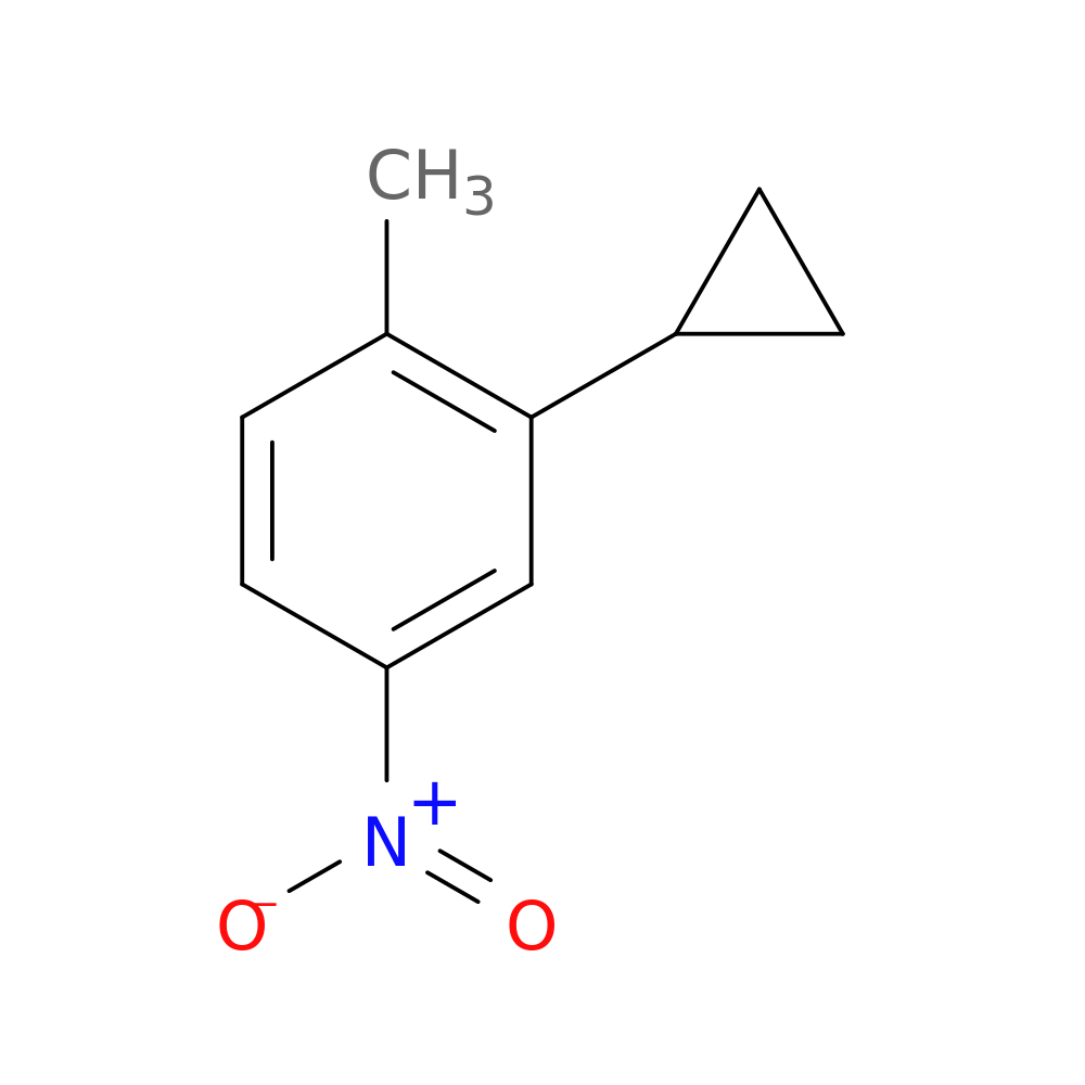 2-cyclopropyl-1-methyl-4-nitrobenzene