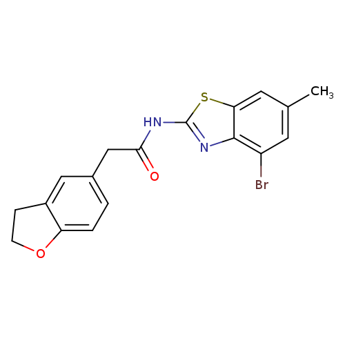 N-(4-Bromo-6-methylbenzo[d]thiazol-2-yl)-2-(2,3-dihydrobenzofuran-5-yl)acetamide
