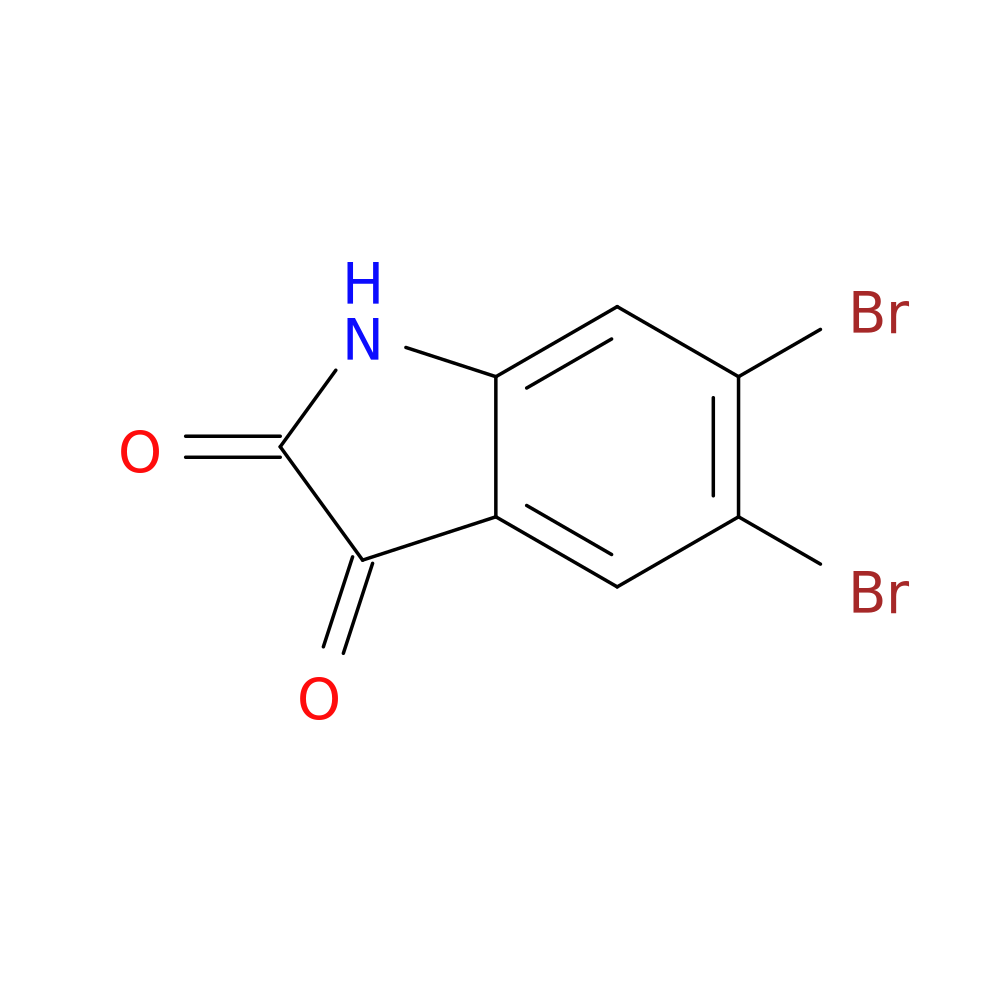 5,6-Dibromoindoline-2,3-dione
