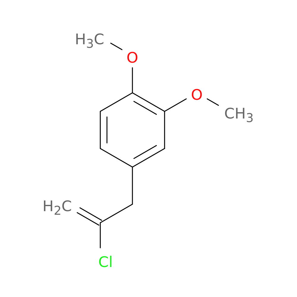 2-Chloro-3-(3,4-dimethoxyphenyl)-1-propene