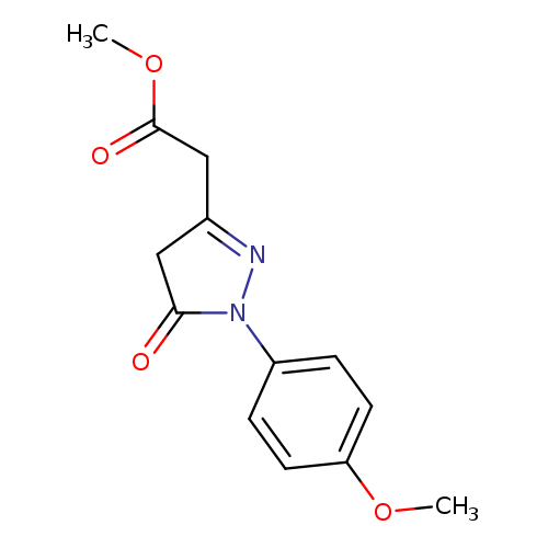 Methyl [1-(4-methoxyphenyl)-5-oxo-4,5-dihydro-1h-pyrazol-3-yl]acetate