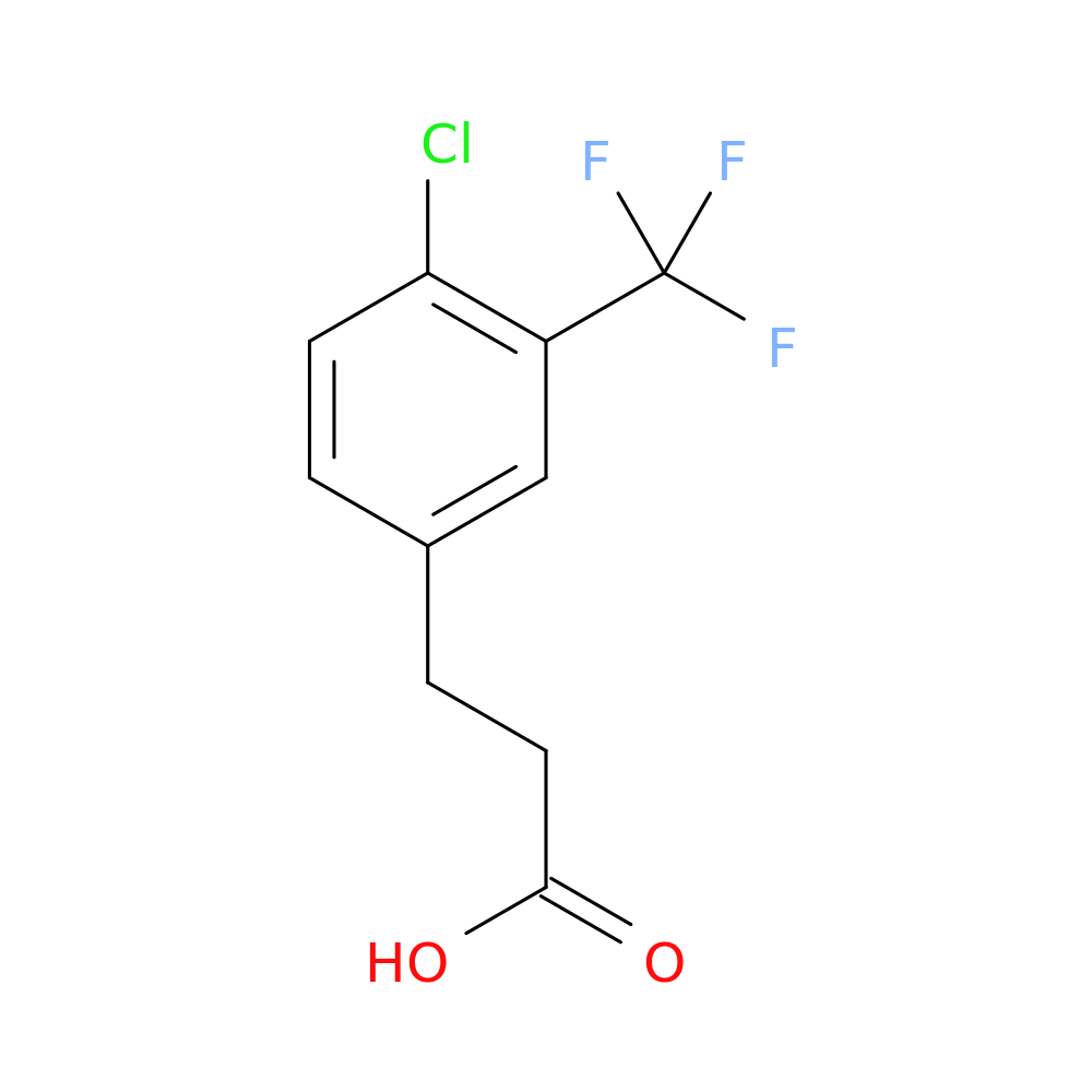 3-[4-Chloro-3-(trifluoromethyl)-phenyl]propionic acid