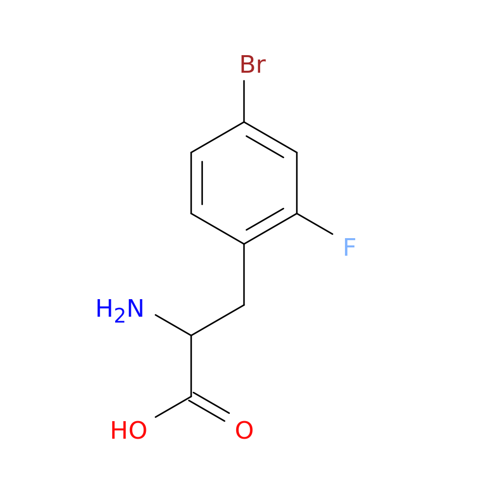 2-amino-3-(4-bromo-2-fluorophenyl)propanoic acid