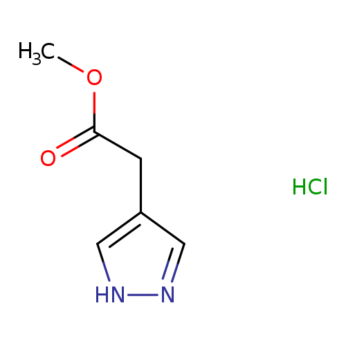 (1H-Pyrazol-4-yl)-aceticacidmethylesterhydrochloride