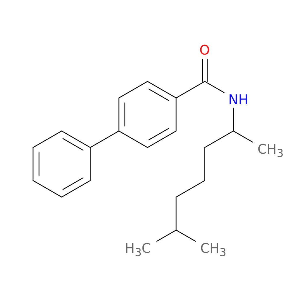 N-(1,5-dimethylhexyl)[1,1'-biphenyl]-4-carboxamide