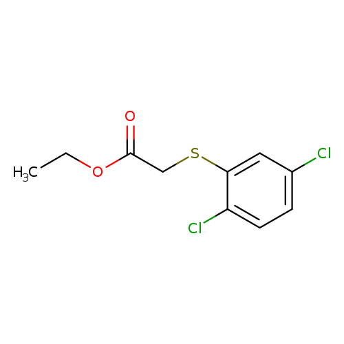 Ethyl 2-(2,5-dichlorophenyl)sulfanylacetate