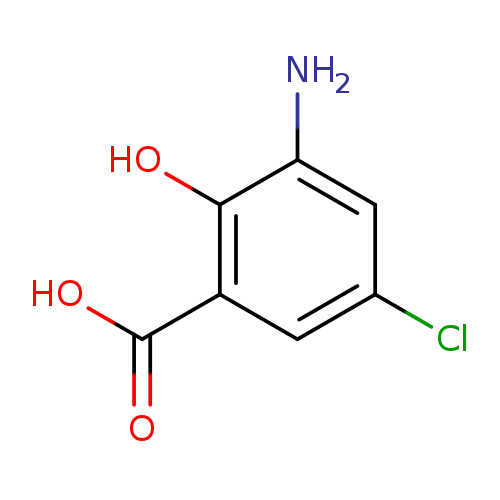 3-amino-5-chloro-2-hydroxybenzoic acid