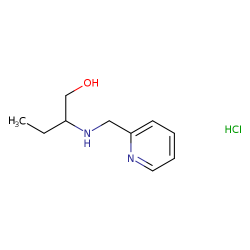 2-[(2-Pyridinylmethyl)amino]-1-butanol hydrochloride