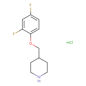4-((2,4-Difluorophenoxy)methyl)piperidine hydrochloride