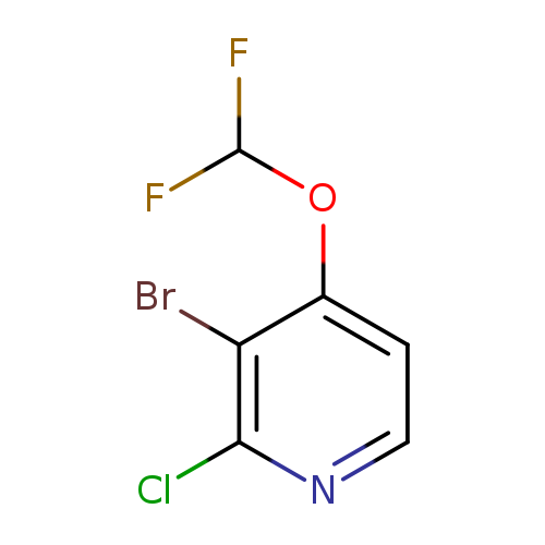 3-Bromo-2-chloro-4-(difluoromethoxy)pyridine