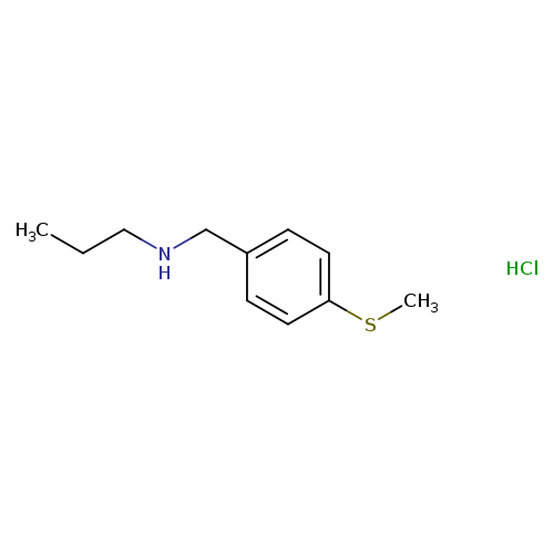 N-[4-(methylthio)benzyl]-1-propanamine hydrochloride