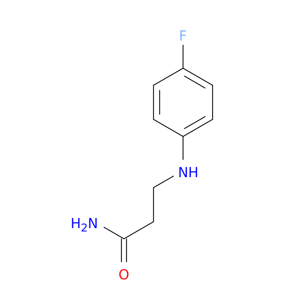 3-[(4-fluorophenyl)amino]propanamide