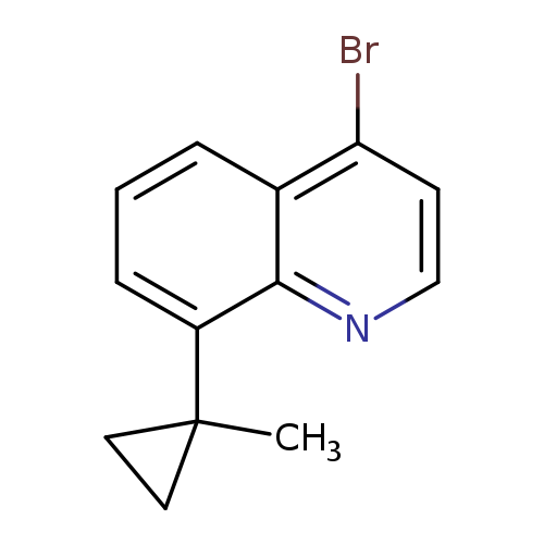4-bromo-8-(1-methylcyclopropyl)quinoline