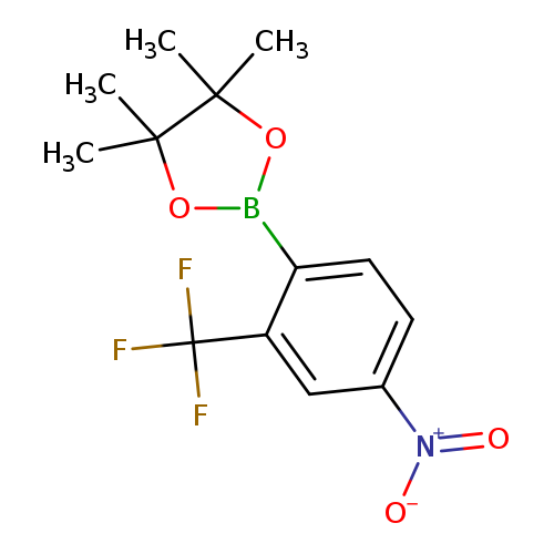 4-Nitro-2-(trifluoromethyl)phenylboronic acid, pinacol ester