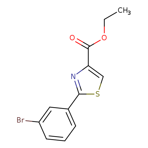 Ethyl 2-(3-bromophenyl)thiazole-4-carboxylate