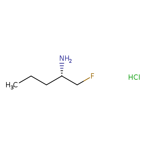 (S)-1-Fluoro-2-pentanamineHydrochloride