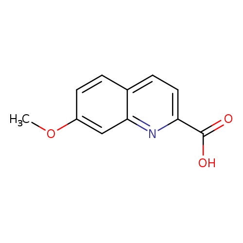 2-Quinolinecarboxylicacid, 7-methoxy-