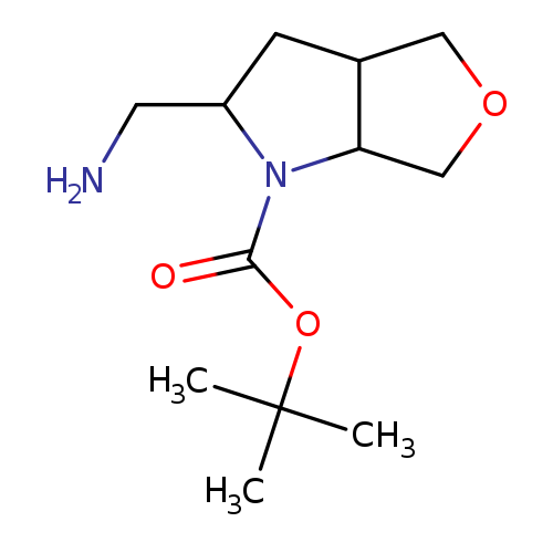 tert-butyl 2-(aminomethyl)-hexahydro-1H-furo[3,4-b]pyrrole-1-carboxylate