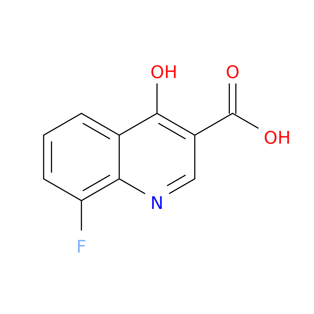 8-Fluoro-4-hydroxyquinoline-3-carboxylic acid