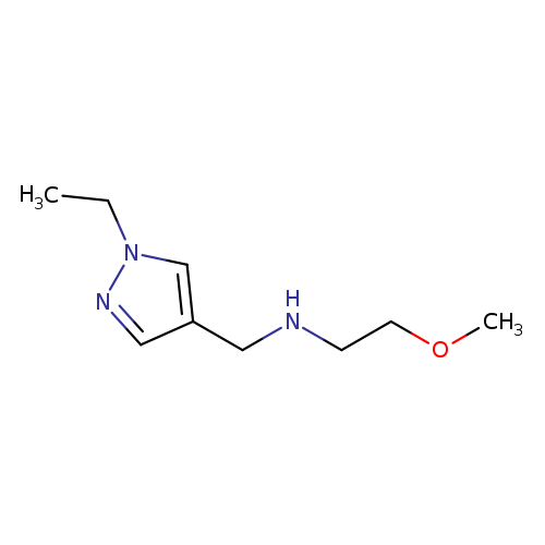 1H-Pyrazole-4-methanamine, 1-ethyl-N-(2-methoxyethyl)-