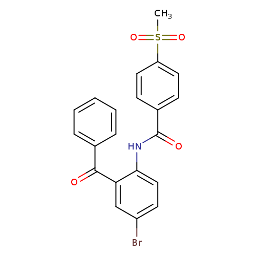 N-(2-benzoyl-4-bromophenyl)-4-methanesulfonylbenzamide