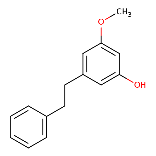 Phenol, 3-methoxy-5-(2-phenylethyl)-