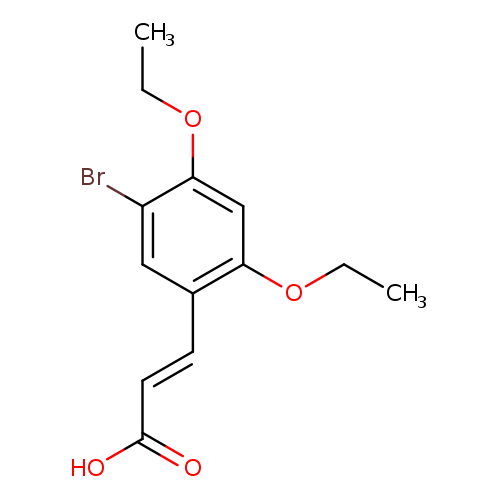 (2E)-3-(5-Bromo-2,4-diethoxyphenyl)acrylic acid