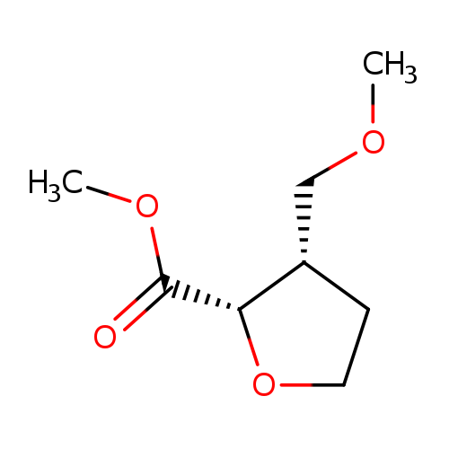 rac-methyl (2R,3R)-3-(methoxymethyl)oxolane-2-carboxylate, cis