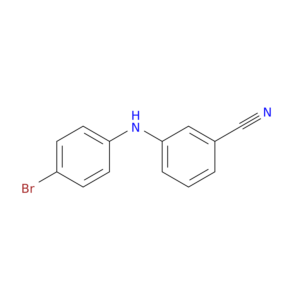 3-(4-Bromo-phenylamino)-benzonitrile