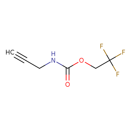 2,2,2-trifluoroethyl N-(prop-2-yn-1-yl)carbamate