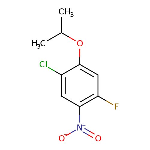 1-chloro-4-fluoro-5-nitro-2-(propan-2-yloxy)benzene