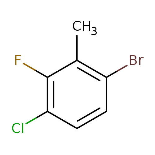 1-Bromo-4-chloro-3-fluoro-2-methylbenzene
