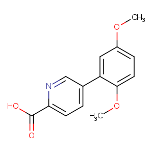 5-(2,5-Dimethoxyphenyl)picolinic acid