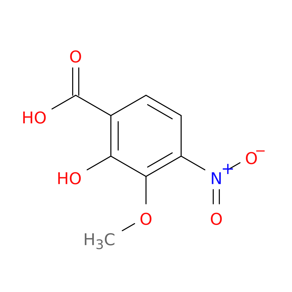 2-Hydroxy-3-methoxy-4-nitrobenzoic acid