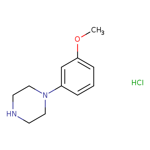 Piperazine, 1-​(3-​methoxyphenyl)​-​, hydrochloride (1:1)