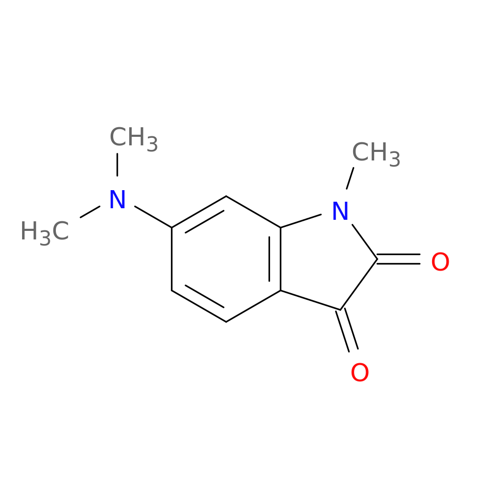 6-(dimethylamino)-1-methyl-2,3-dihydro-1H-indole-2,3-dione